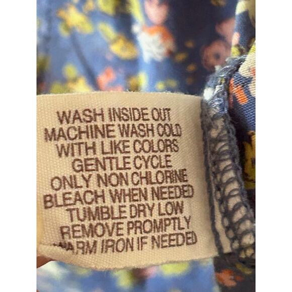 Vintage Y2K Mudd Floral Button-Up Shirt Women’s Large 90s/2000s - Picture 7 of 7